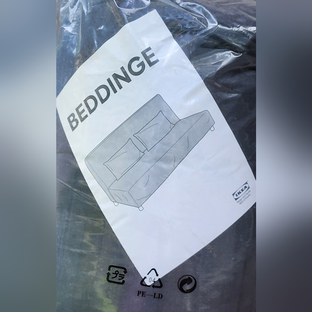 IKEA Beddinge 901.848.44 Black/Gray NWT HARD TO FIND